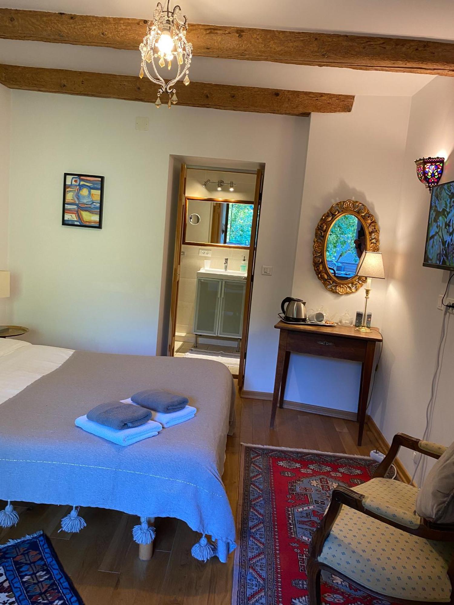 B&B De Charme La Maison Des 5 Temps Ferrette Szoba fotó